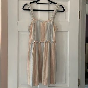 Multicolored Striped Sundress